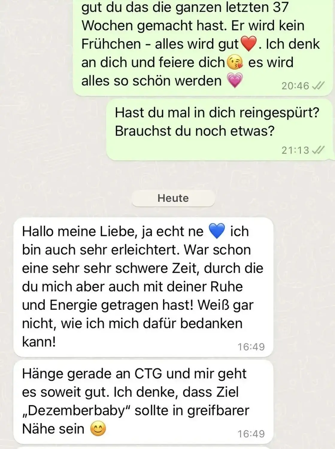 Screenshot Coaching Liebe